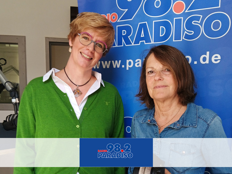 Julia Nogli (rechts) mit Kathleen Fischer